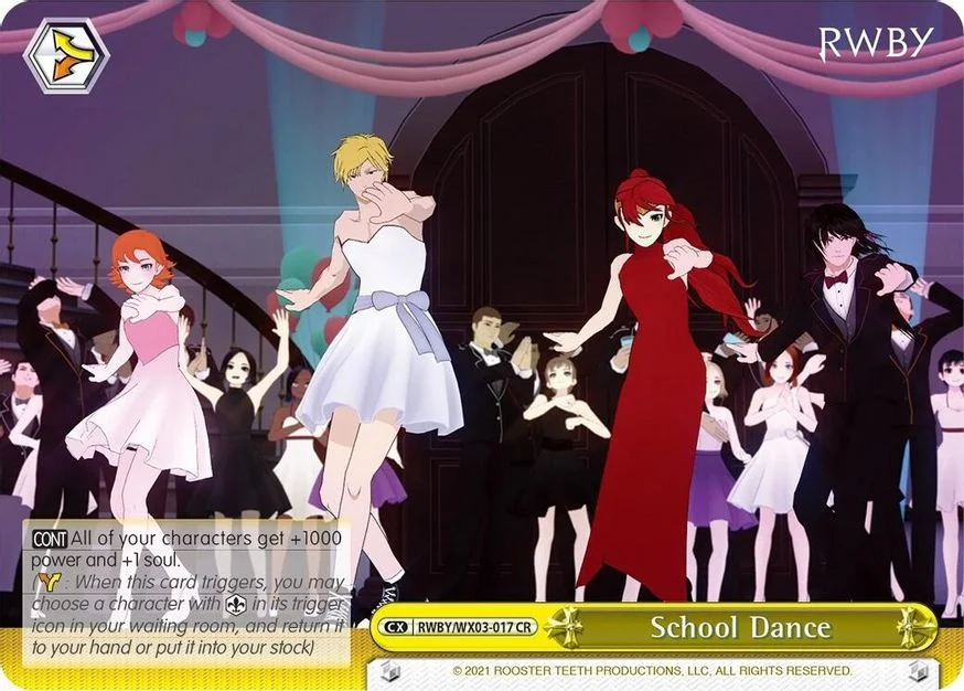 School Dance 「RWBY/WX03-017」「EN」
