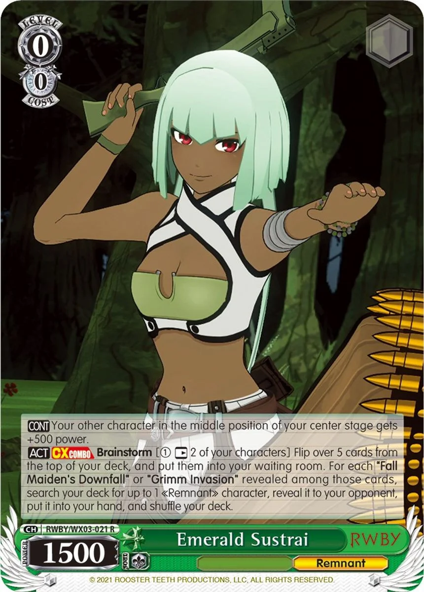 Emerald Sustrai 「RWBY/WX03-021」「EN」