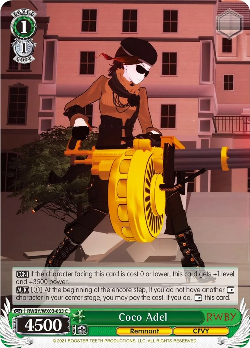 Coco Adel 「RWBY/WX03-033」「EN」