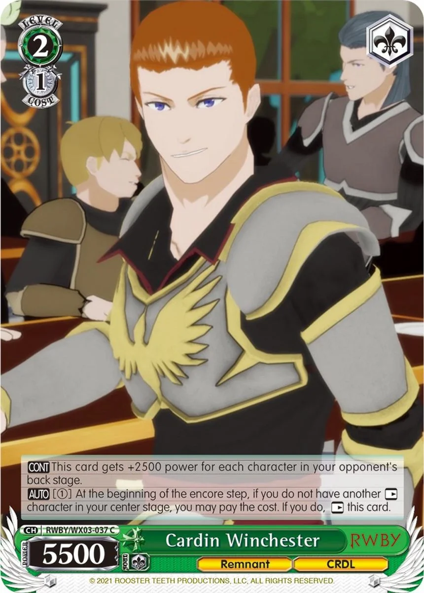 Cardin Winchester 「RWBY/WX03-037」「EN」