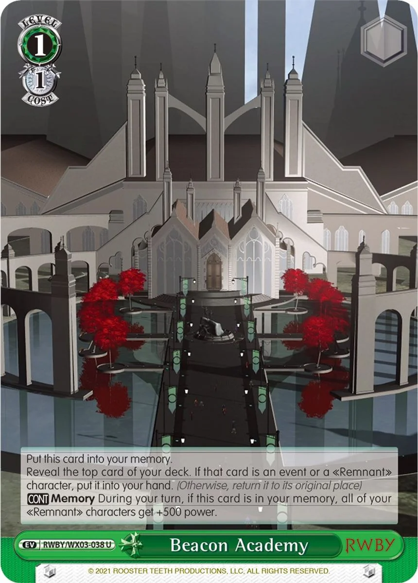 Beacon Academy 「RWBY/WX03-038」「EN」