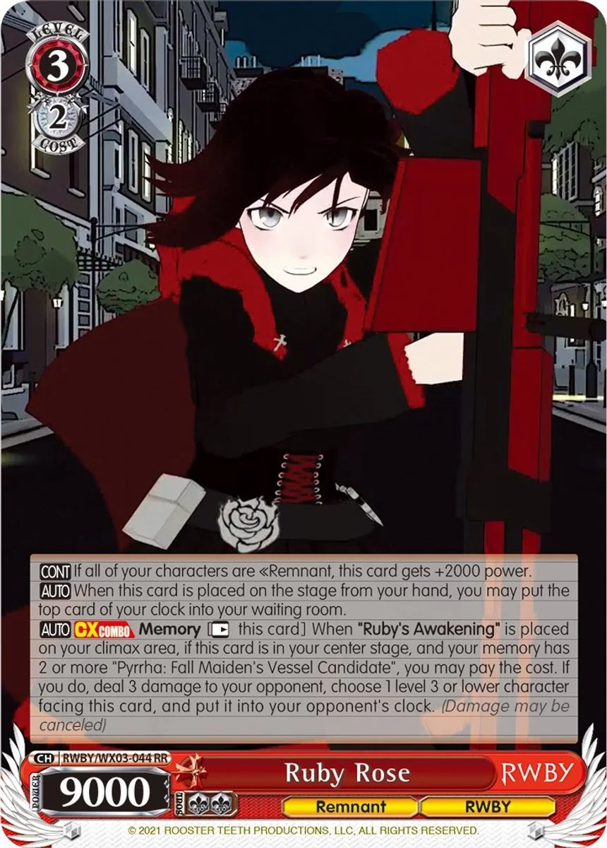 Ruby Rose 「RWBY/WX03-044」「EN」