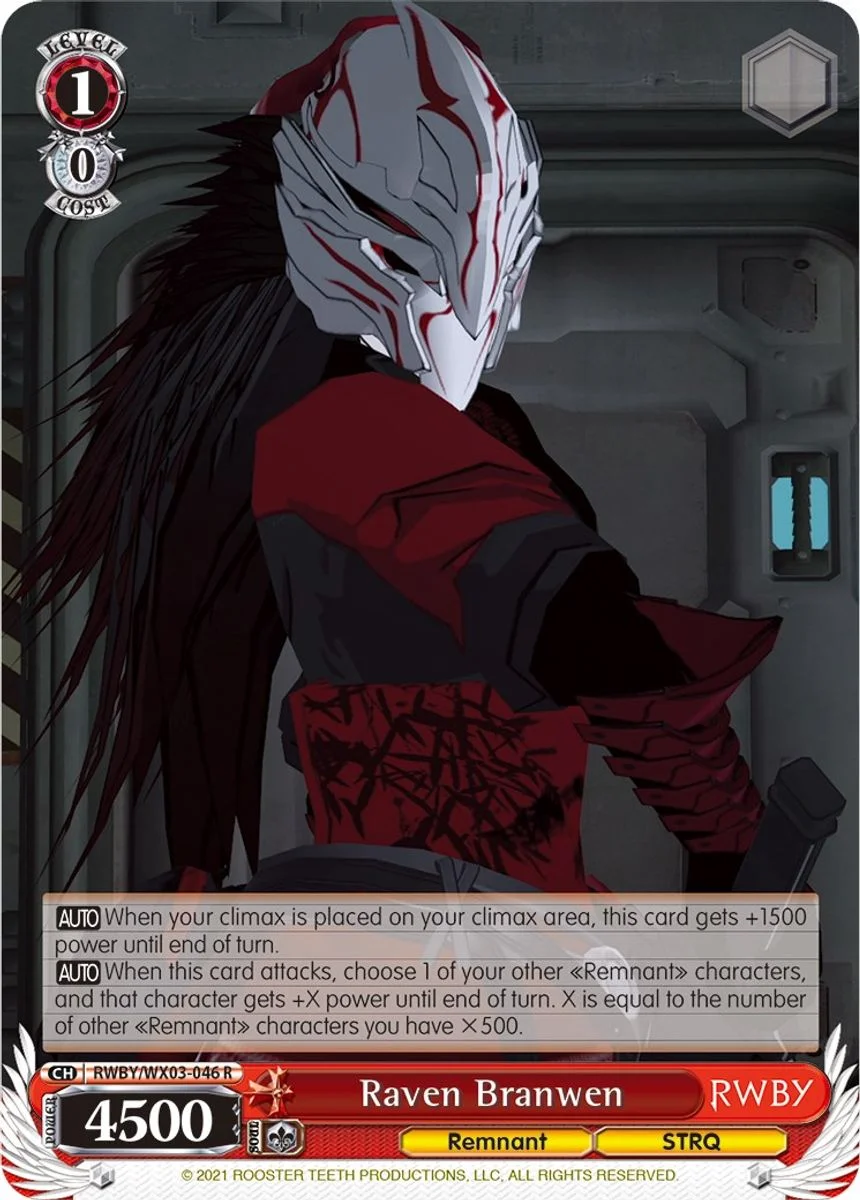 Raven Branwen 「RWBY/WX03-046」「EN」