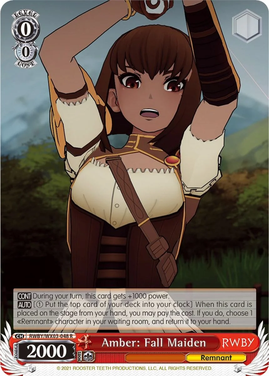 Amber: Fall Maiden 「RWBY/WX03-048」「EN」
