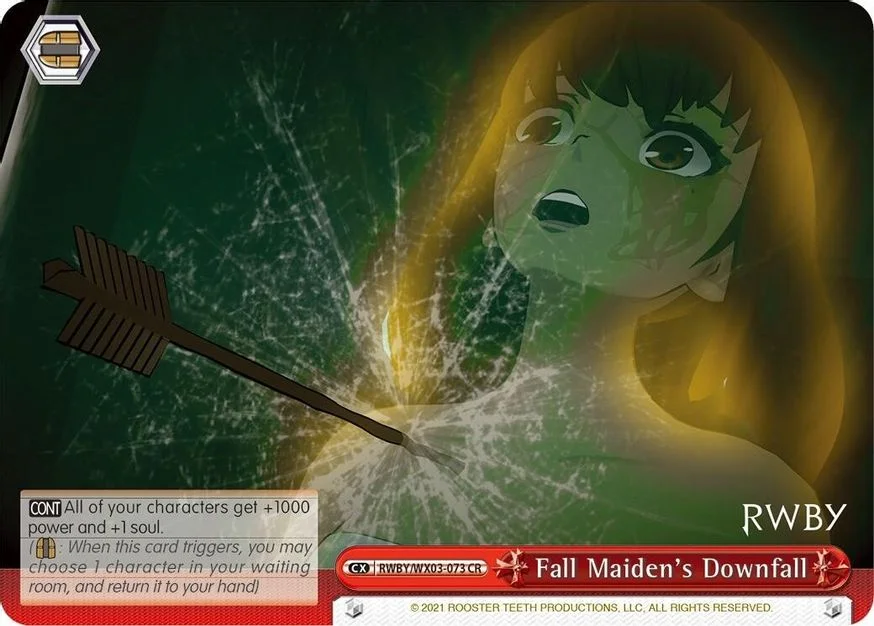 Fall Maiden's Downfall 「RWBY/WX03-073」「EN」