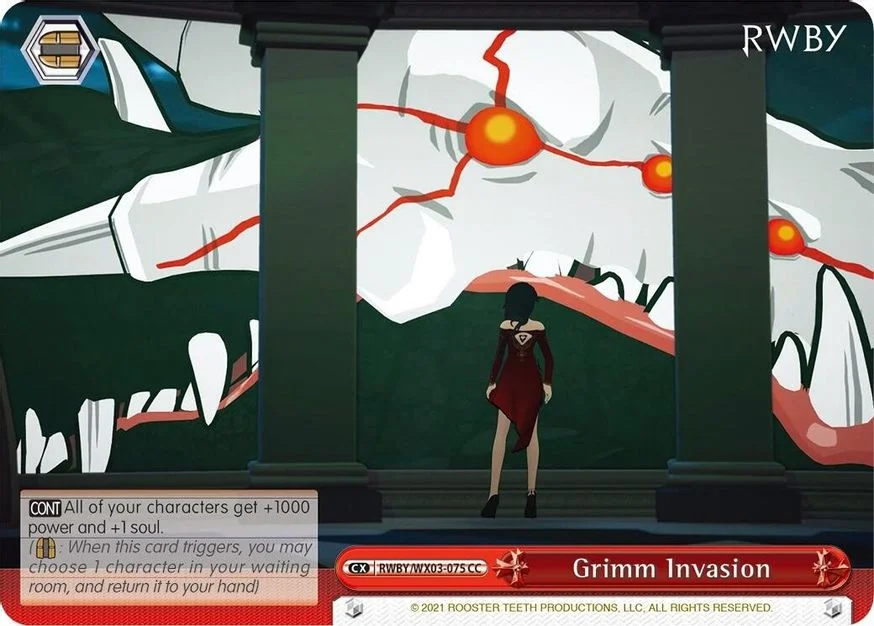 Grimm Invasion 「RWBY/WX03-075」「EN」