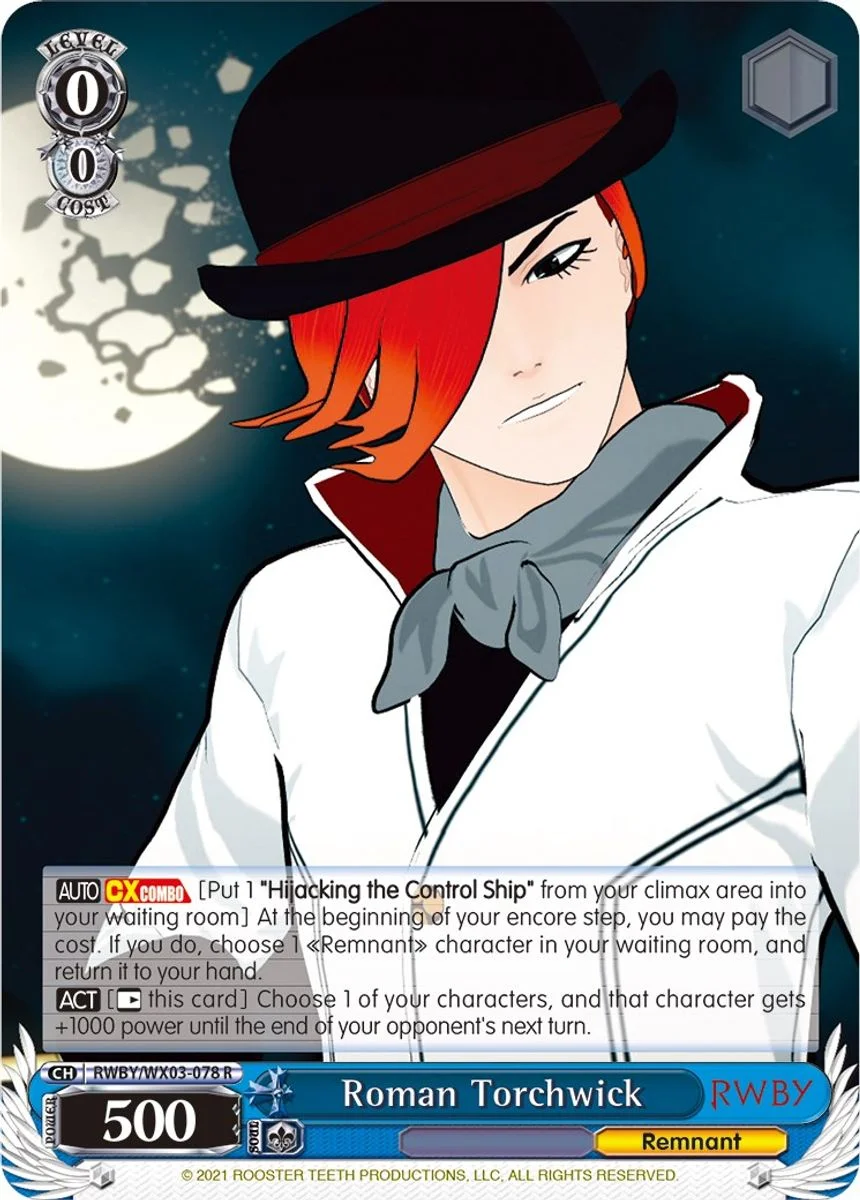 Roman Torchwick 「RWBY/WX03-078」「EN」