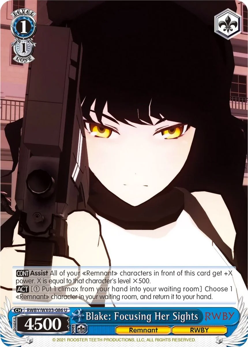 Blake: Focusing Her Sights 「RWBY/WX03-086」「EN」