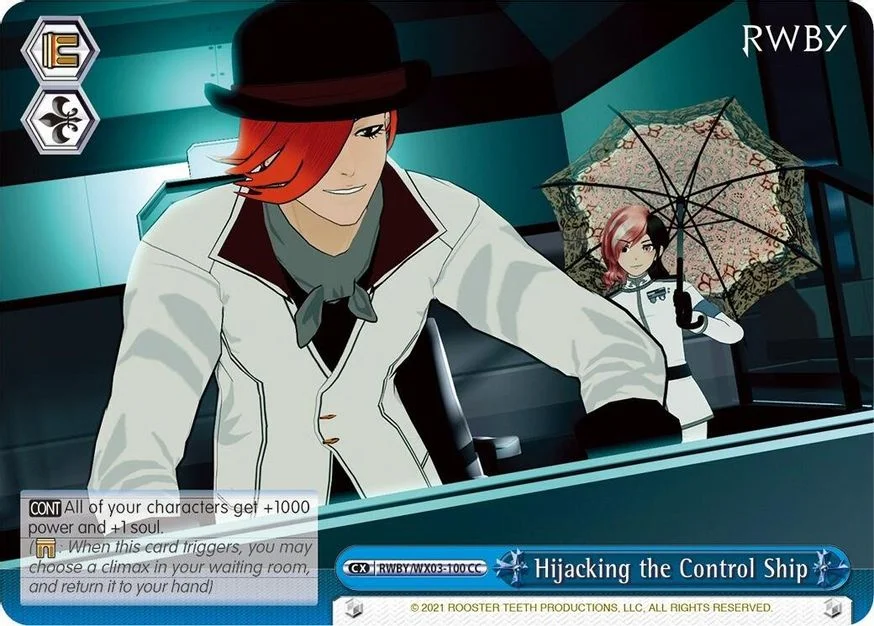 Hijacking the Control Ship 「RWBY/WX03-100」「EN」