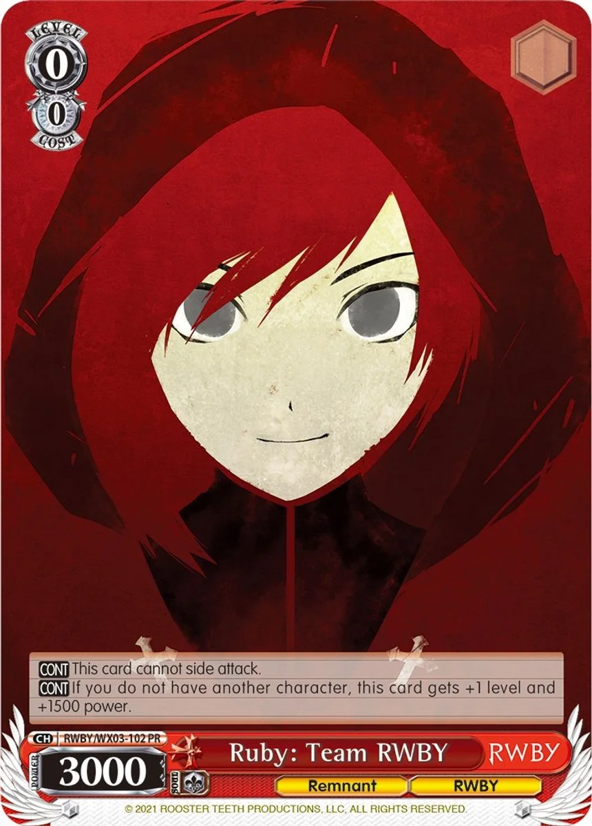 Ruby: Team RWBY 「RWBY/WX03-102」「EN」