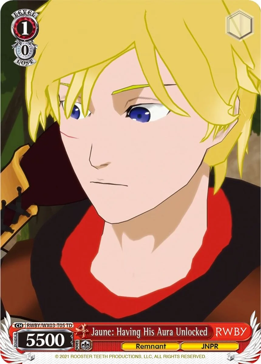 Jaune: Having His Aura Unlocked 「RWBY/WX03-T05」「EN」
