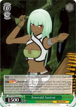 Emerald Sustrai #RWBY/WX03-021 · Weiss Schwarz