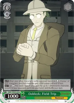 Oobleck: Field Trip #RWBY/WX03-024 · Weiss Schwarz