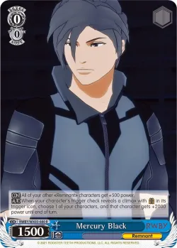 Mercury Black 「RWBY/WX03-080」「EN」