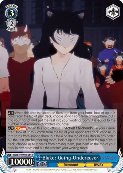 Blake: Going Undercover 「RWBY/WX03-084」「EN」