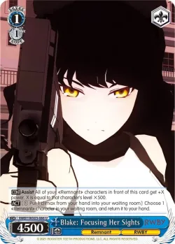 Blake: Focusing Her Sights 「RWBY/WX03-086」「EN」