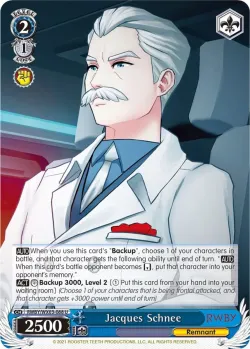Jacques Schnee 「RWBY/WX03-088」「EN」
