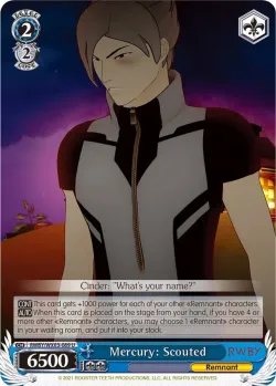 Mercury: Scouted 「RWBY/WX03-089」「EN」
