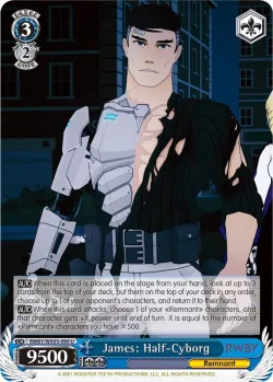 James: Half-Cyborg 「RWBY/WX03-090」「EN」