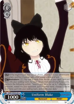 Uniform Blake 「RWBY/WX03-091」「EN」