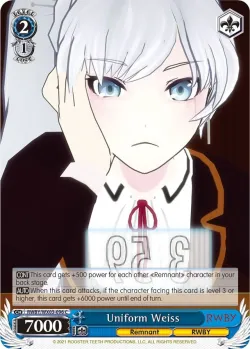 Uniform Weiss 「RWBY/WX03-096」「EN」