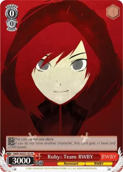 Ruby: Team RWBY 「RWBY/WX03-102」「EN」