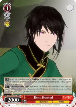 Ren: Hunted 「RWBY/WX03-T08」「EN」