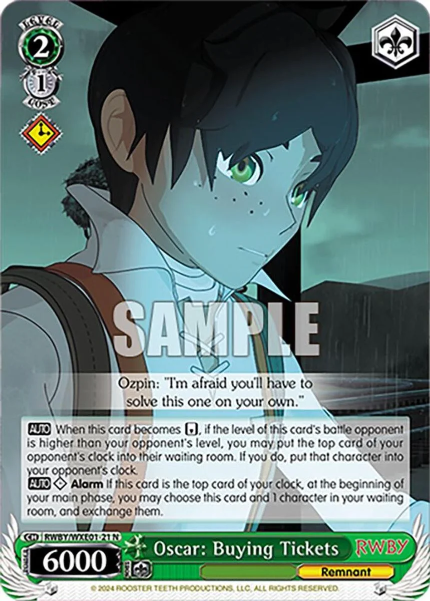 Oscar: Buying Tickets 「RWBY/WXE01-21」「EN」