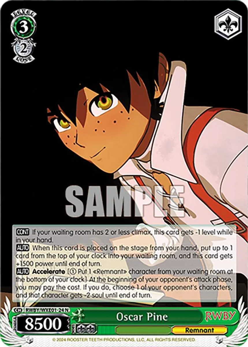 Oscar Pine 「RWBY/WXE01-24」「EN」