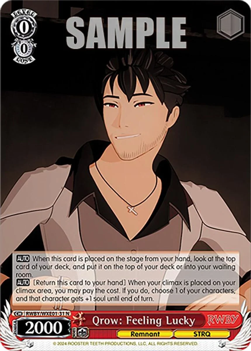 Qrow: Feeling Lucky 「RWBY/WXE01-31」「EN」