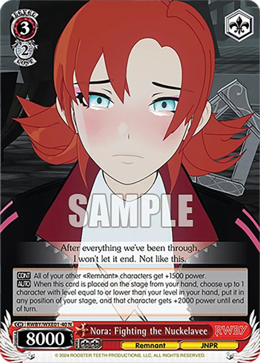 Nora: Fighting the Nuckelavee 「RWBY/WXE01-40」「EN」