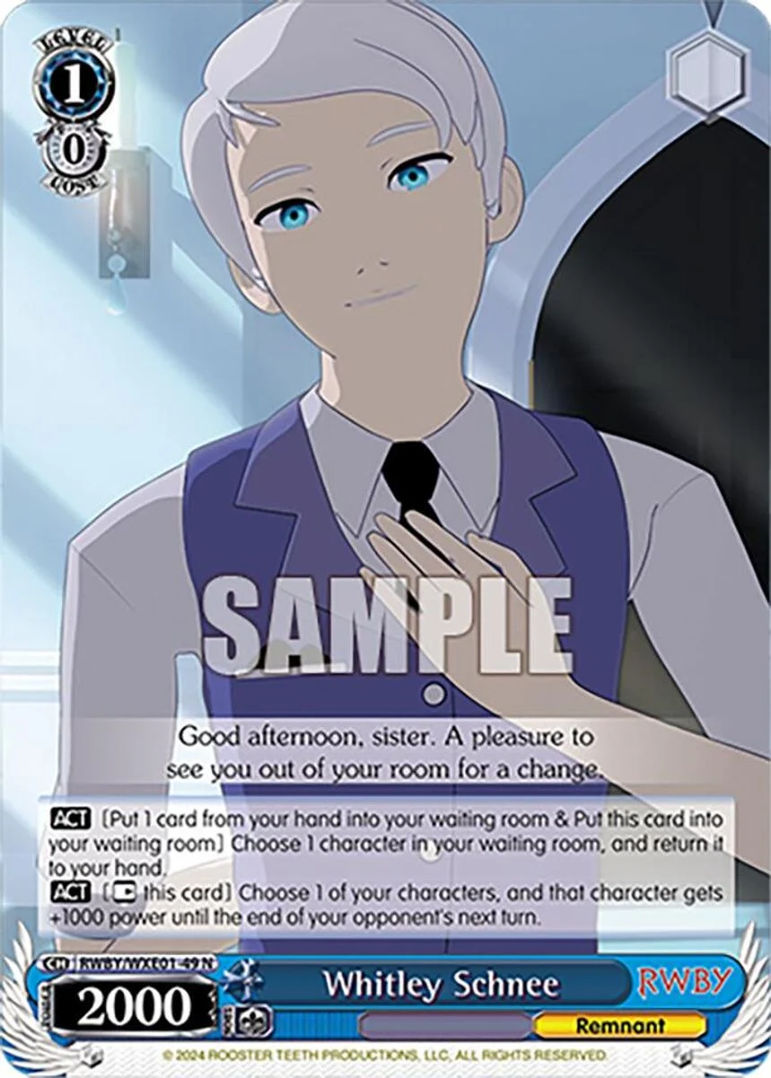 Whitley Schnee 「RWBY/WXE01-49」「EN」