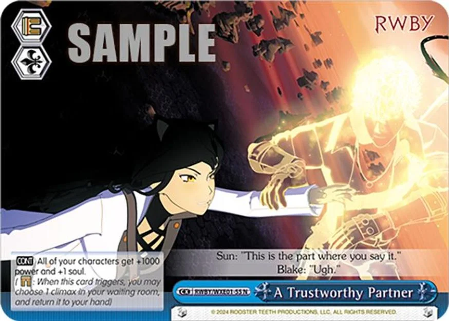 A Trustworthy Partner 「RWBY/WXE01-55」「EN」