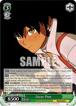 Oscar Pine 「RWBY/WXE01-24」「EN」