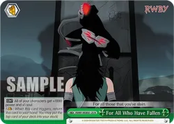 For All Who Have Fallen 「RWBY/WXE01-25」「EN」