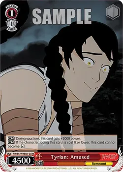 Tyrian: Amused 「RWBY/WXE01-35」「EN」