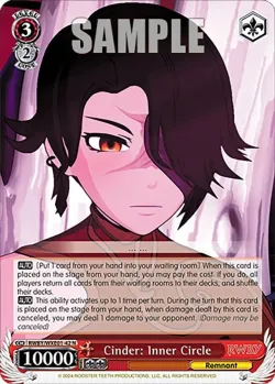 Cinder: Inner Circle 「RWBY/WXE01-42」「EN」