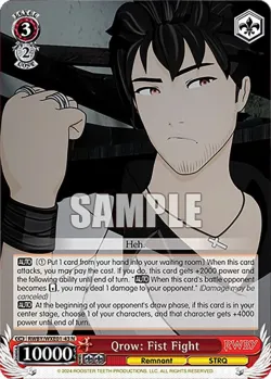 Qrow: Fist Fight 「RWBY/WXE01-43」「EN」