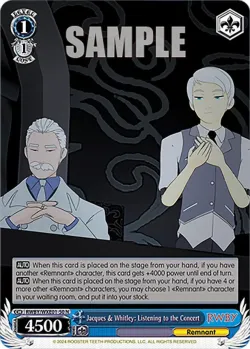 Jacques & Whitley: Listening to the Concert 「RWBY/WXE01-50」「EN」