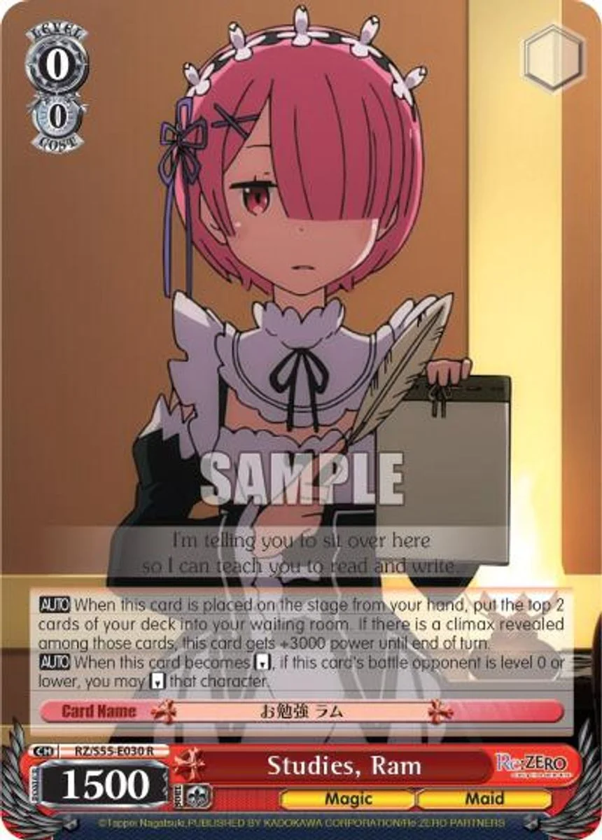 Studies, Ram 「RZ/S55-E030」「EN」