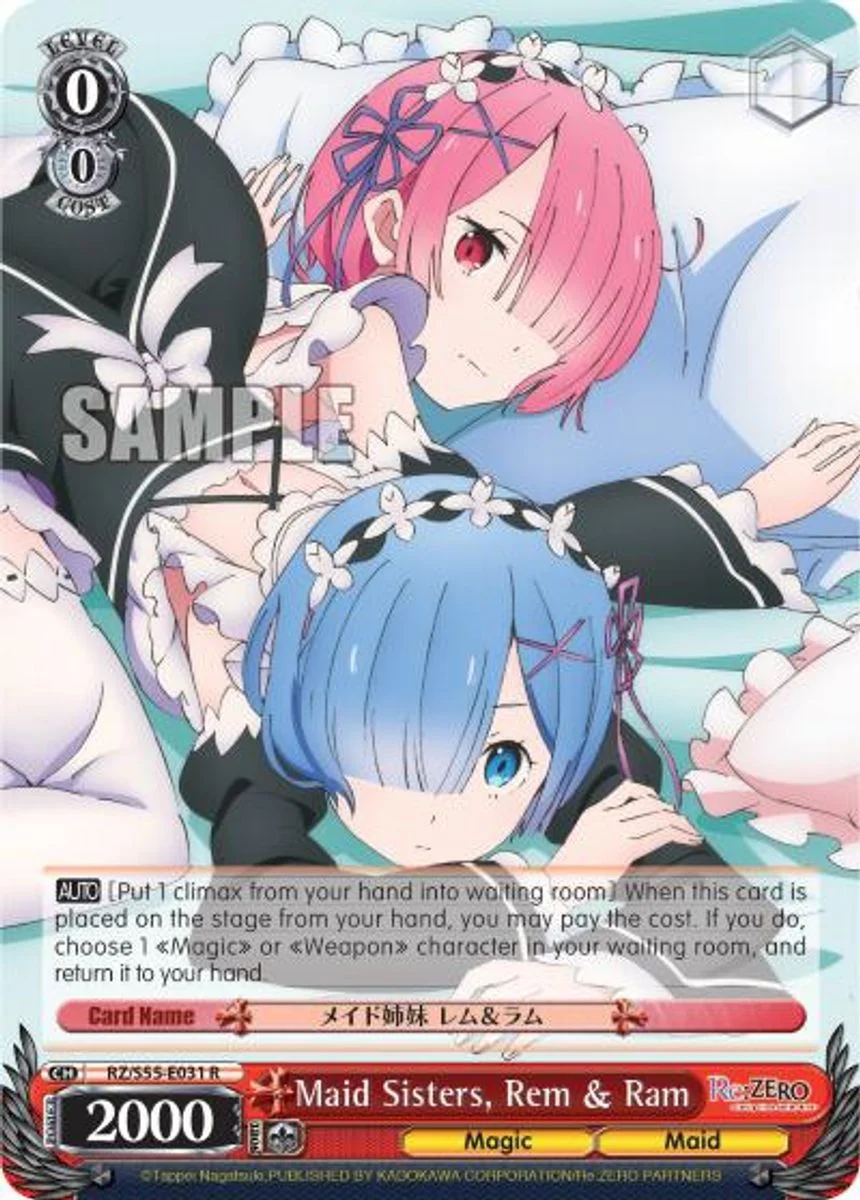 Maid Sisters, Rem & Ram 「RZ/S55-E031」「EN」