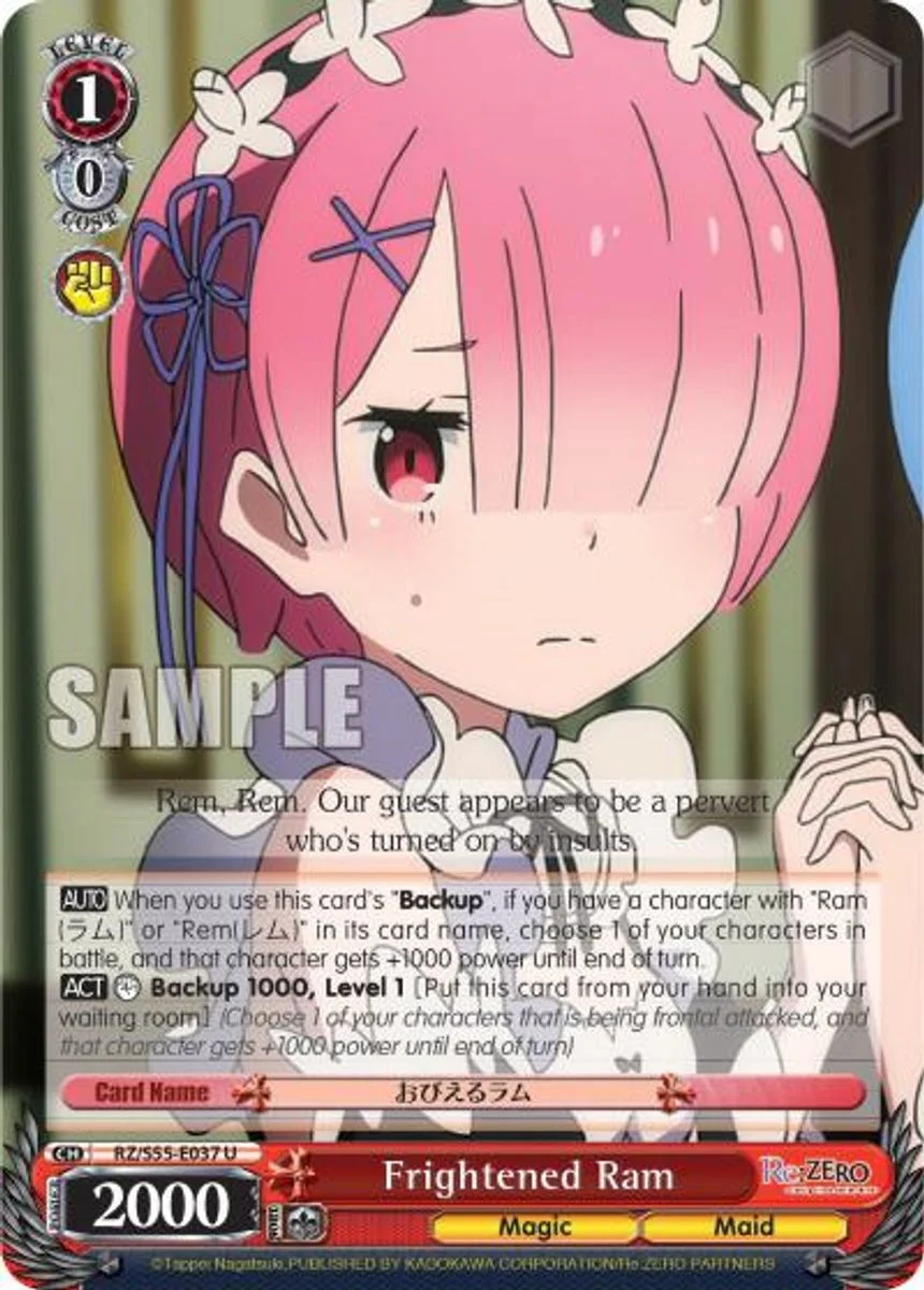 Frightened Ram 「RZ/S55-E037」「EN」