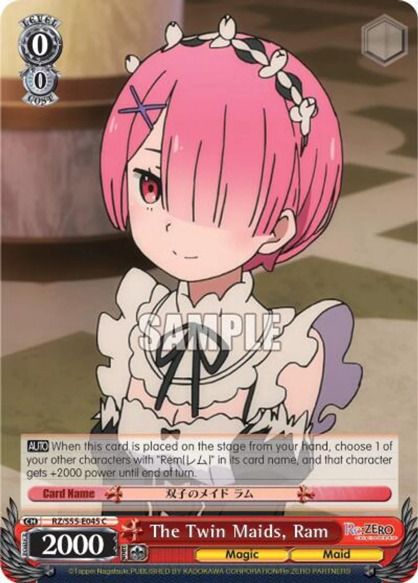 The Twin Maids, Ram 「RZ/S55-E045」「EN」