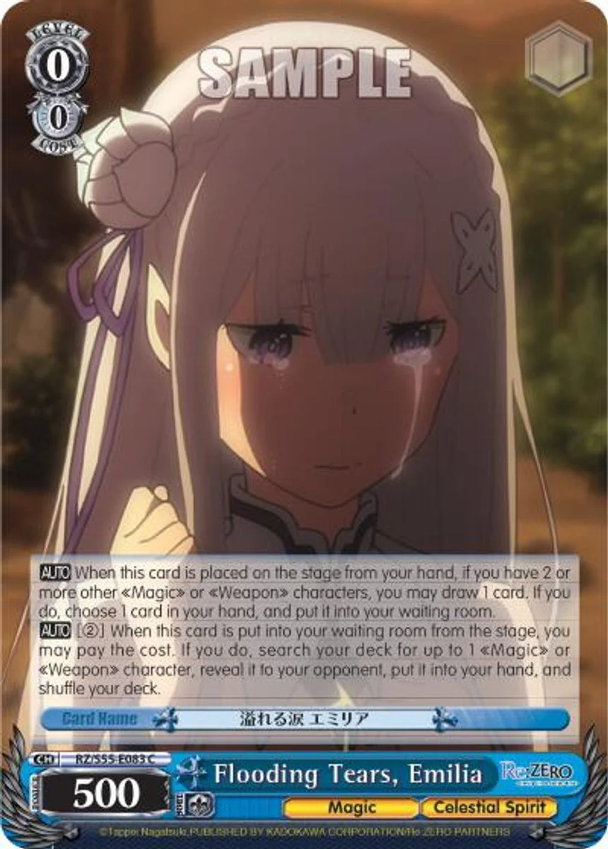 Flooding Tears, Emilia 「RZ/S55-E083」「EN」