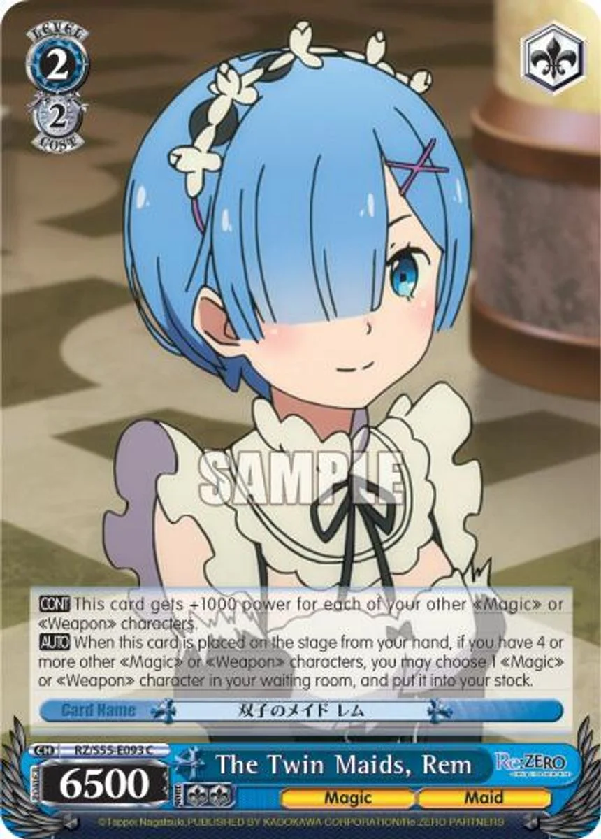 The Twin Maids, Rem 「RZ/S55-E093」「EN」