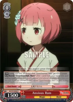 Anxious Ram #RZ/S55-E042 · Weiss Schwarz