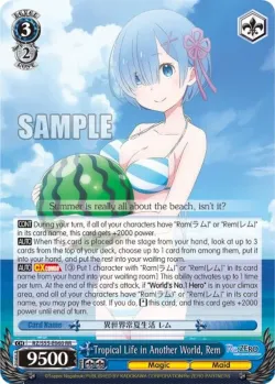 Tropical Life in Another World, Rem 「RZ/S55-E060」「EN」