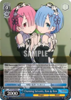 Charming Servants, Ram & Rem 「RZ/S55-E066」「EN」
