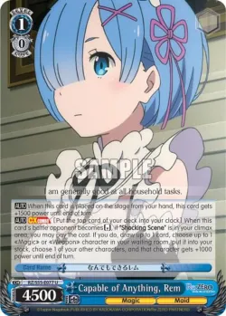 Capable of Anything, Rem 「RZ/S55-E077」「EN」