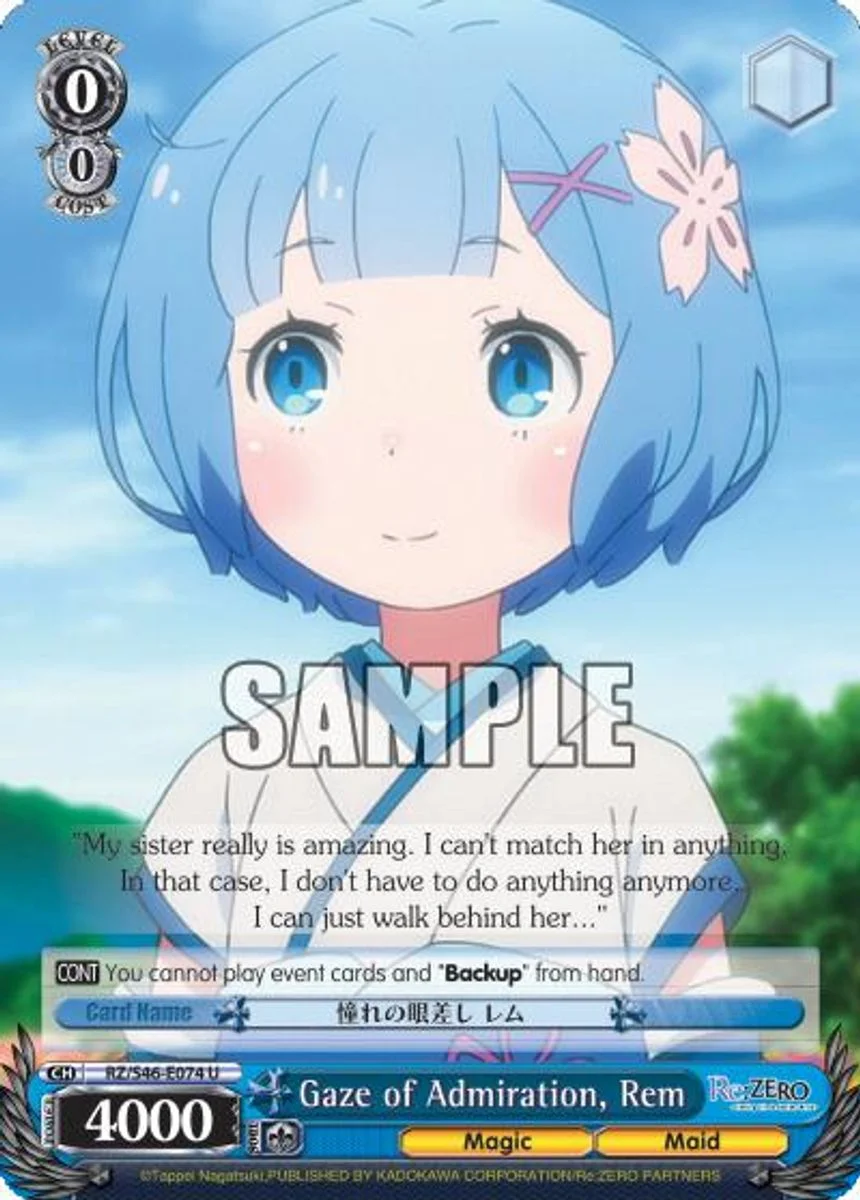 Gaze of Admiration, Rem 「RZ/S46-E074」「EN」